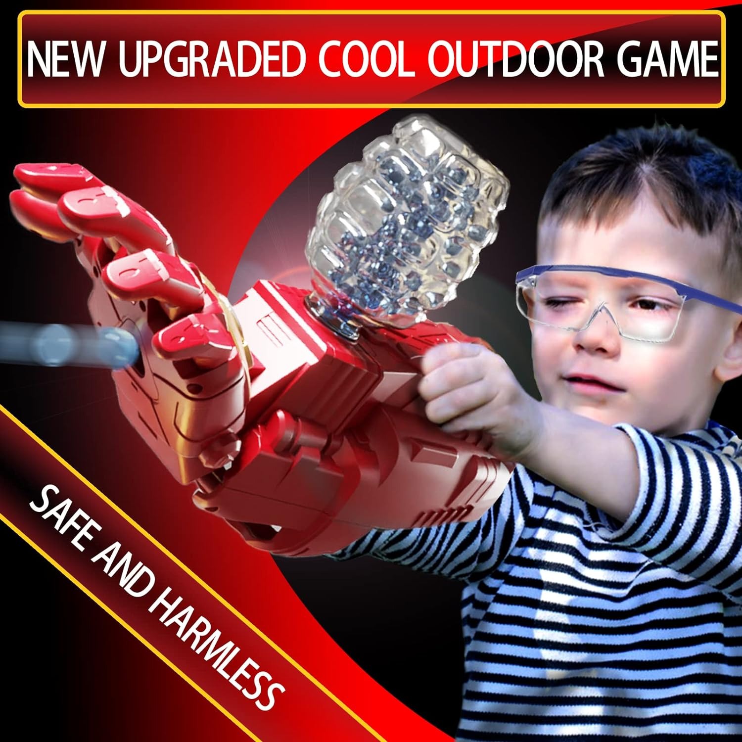 Miniatura 4 de Brazo iron Man hidrogel, pistola